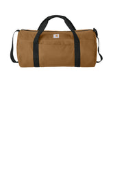 Carhartt® Canvas Packable Duffel with Pouch - Carhartt Brown - OSFA